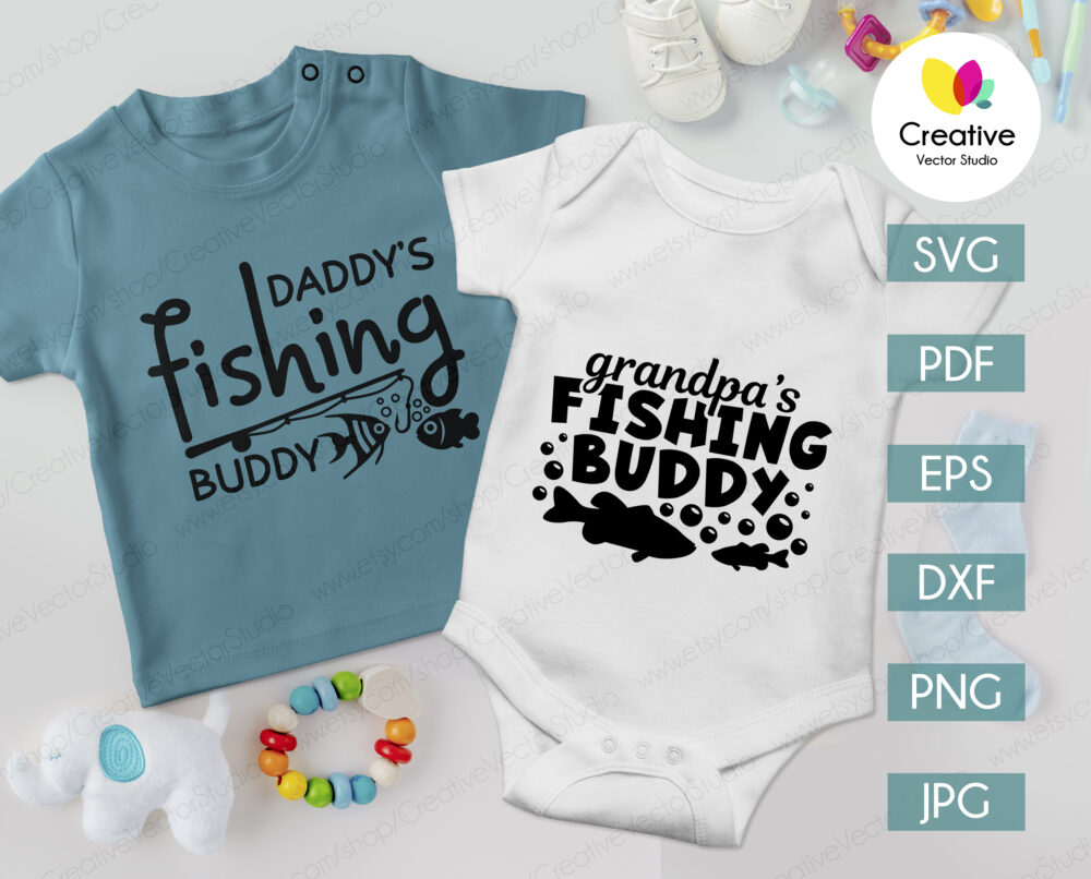 Fishing SVG Bundle Cut File Images Creative Vector Studio