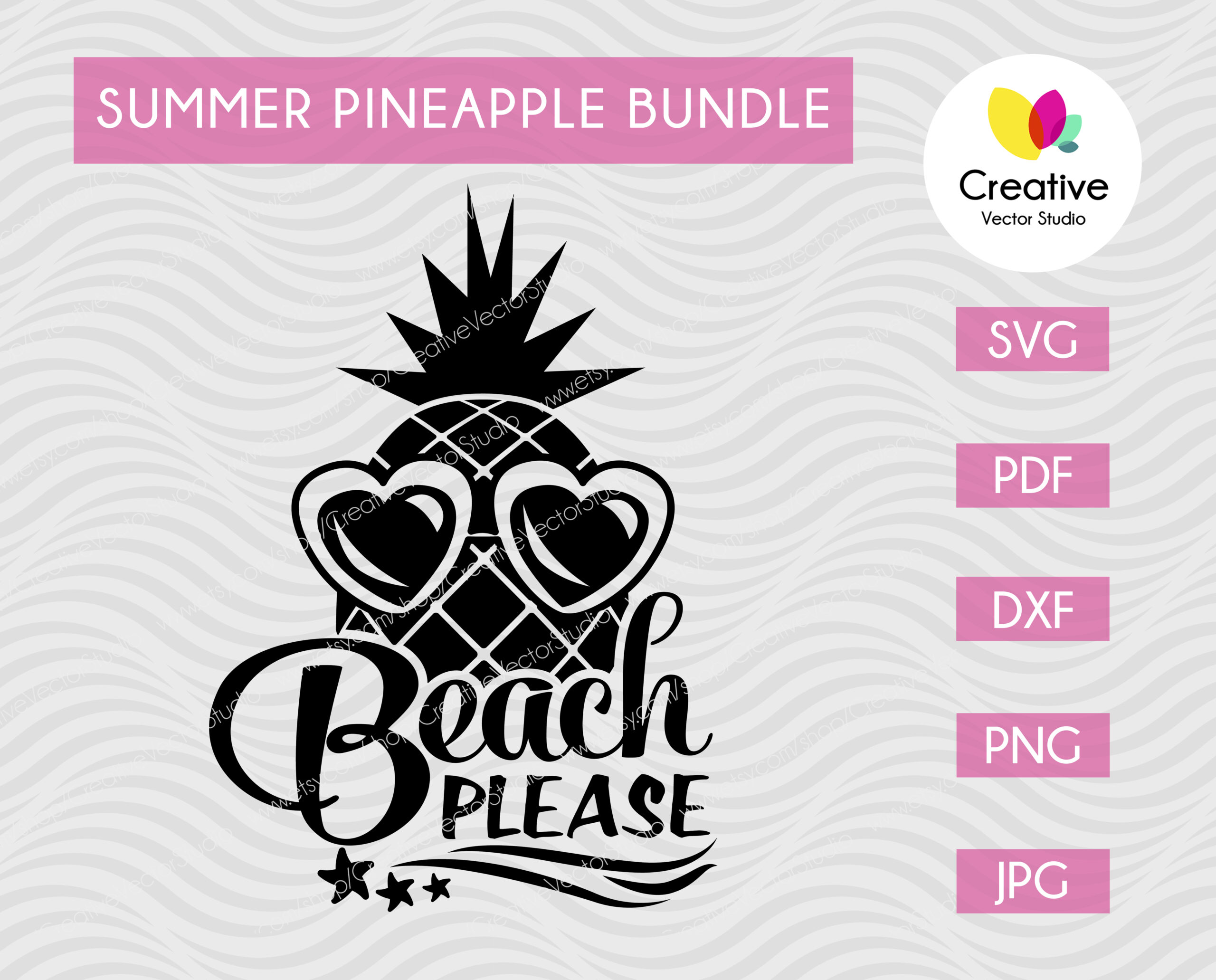 Download Summer SVG bundle, Pineapple svg vector designs, Summer ...