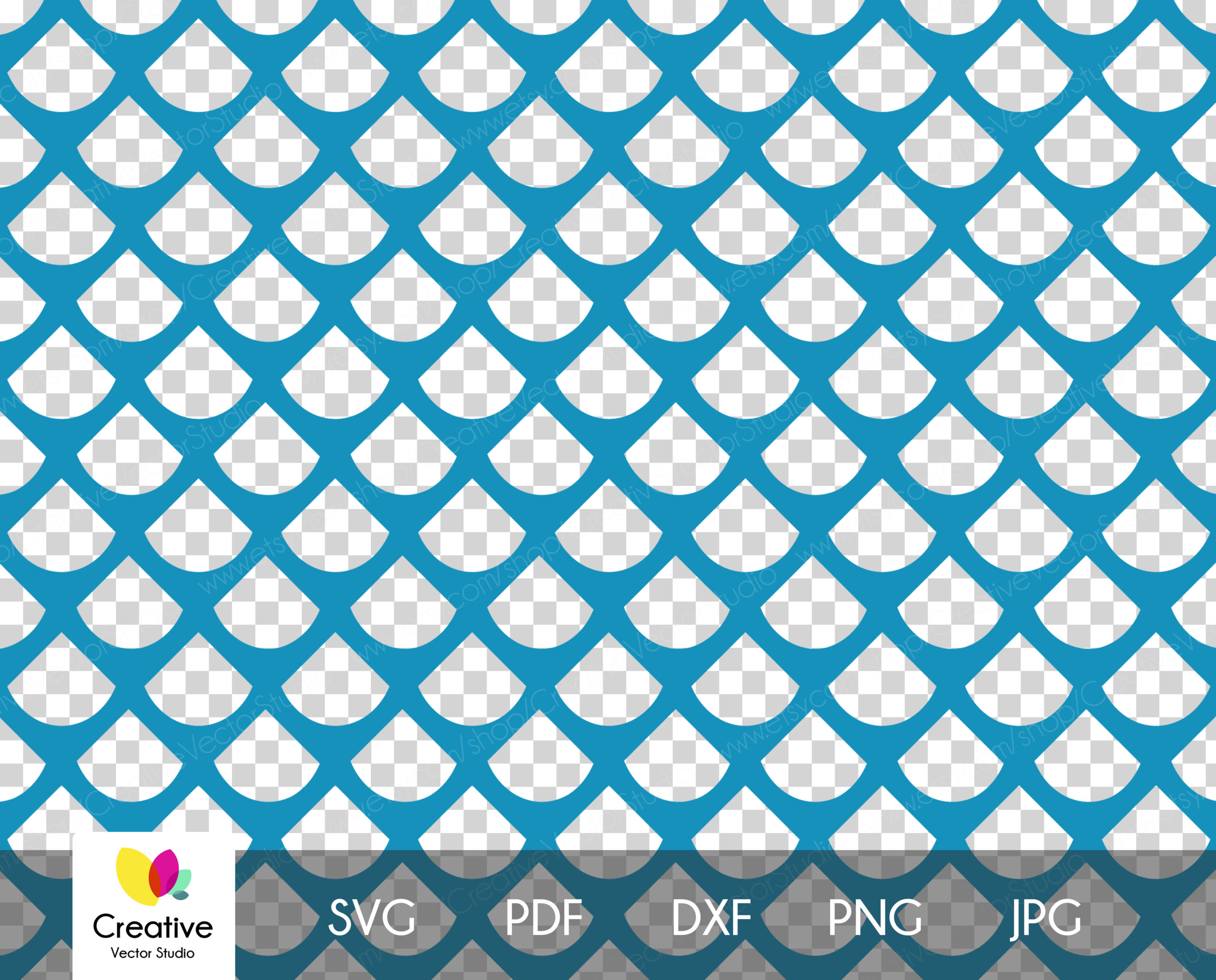 Free Free 165 Pattern Mermaid Scales Svg SVG PNG EPS DXF File