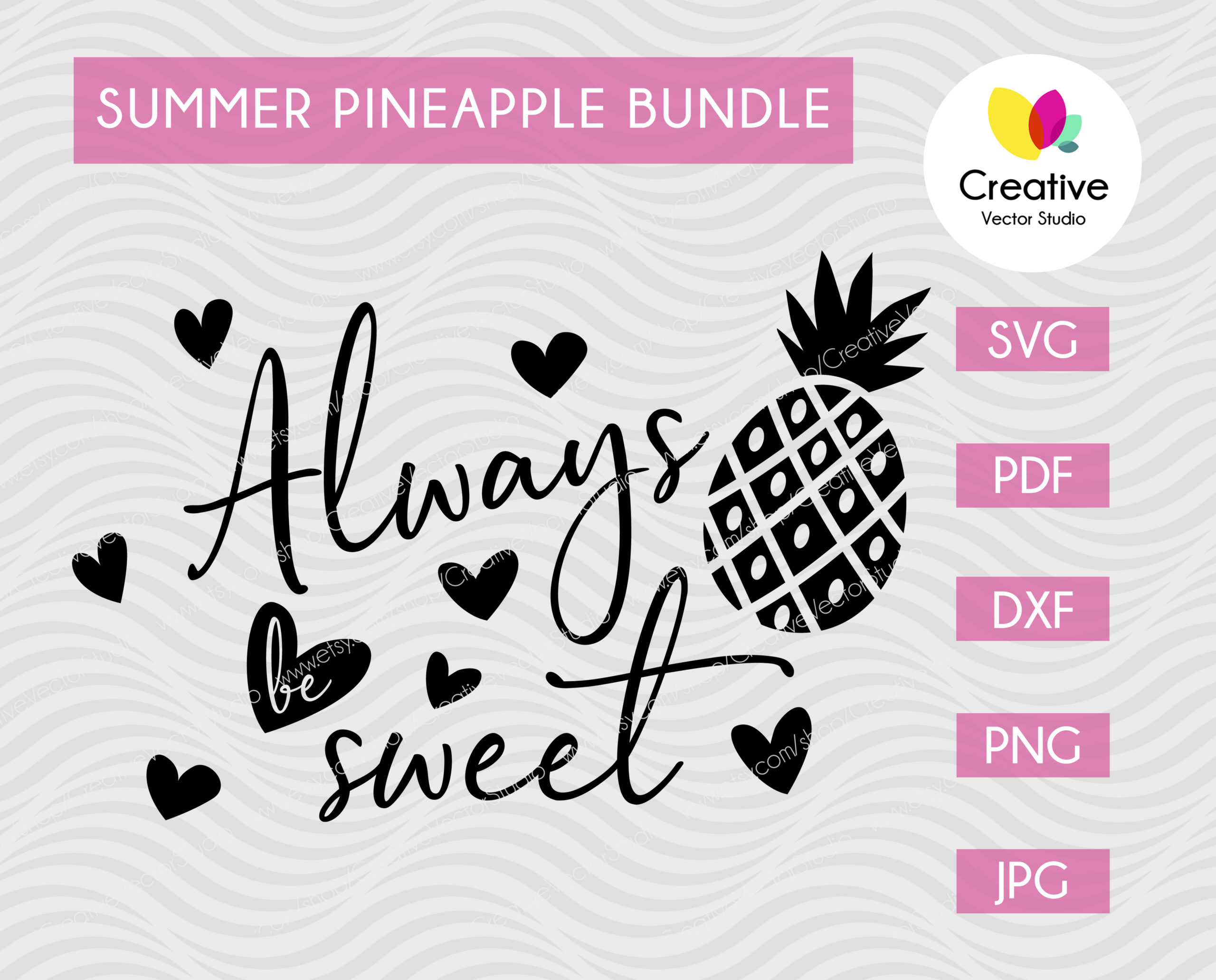 Download Summer SVG bundle, Pineapple svg vector designs, Summer ...