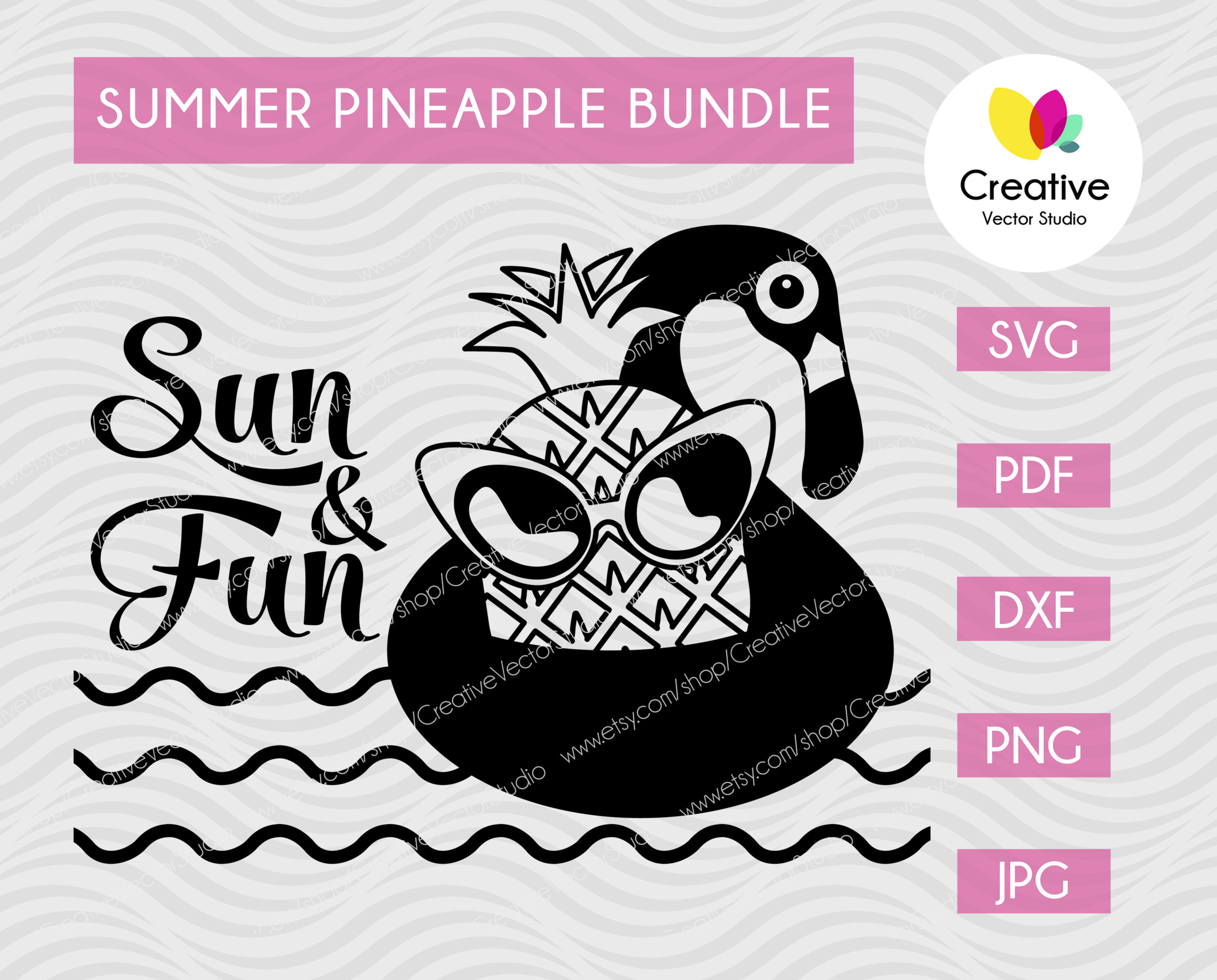 Download Summer SVG bundle, Pineapple svg vector designs, Summer ...