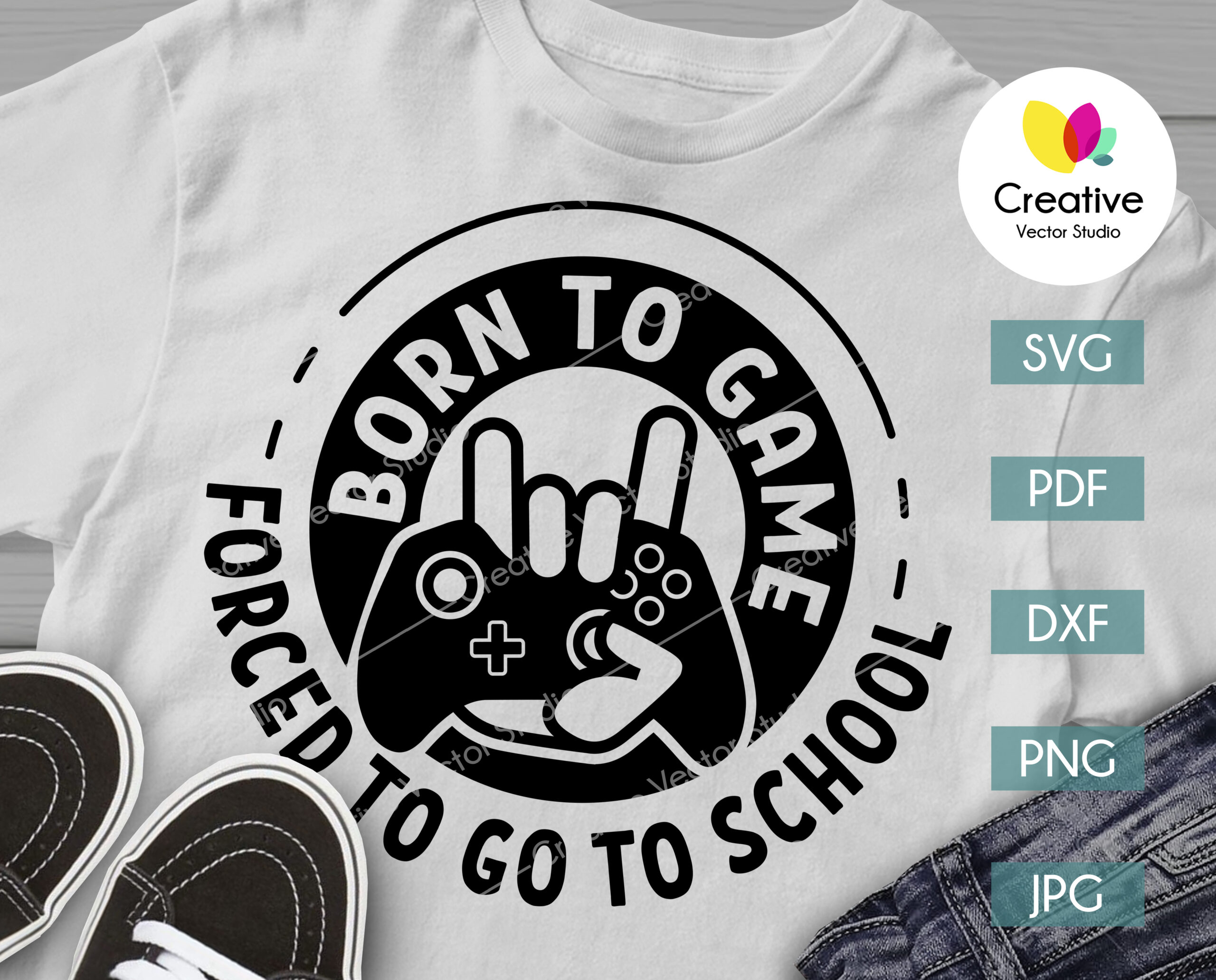 born to game svg