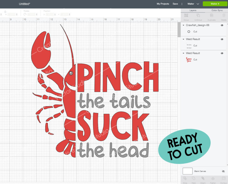 Pinch the Tails Suck the Head svg
