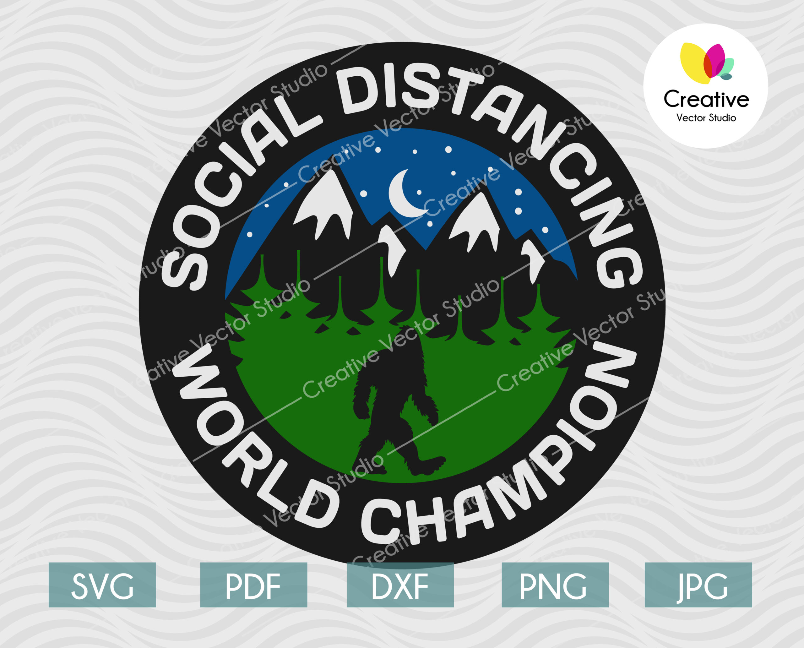 Download Social Distance World Champion svg, Pandemy Awareness svg ...