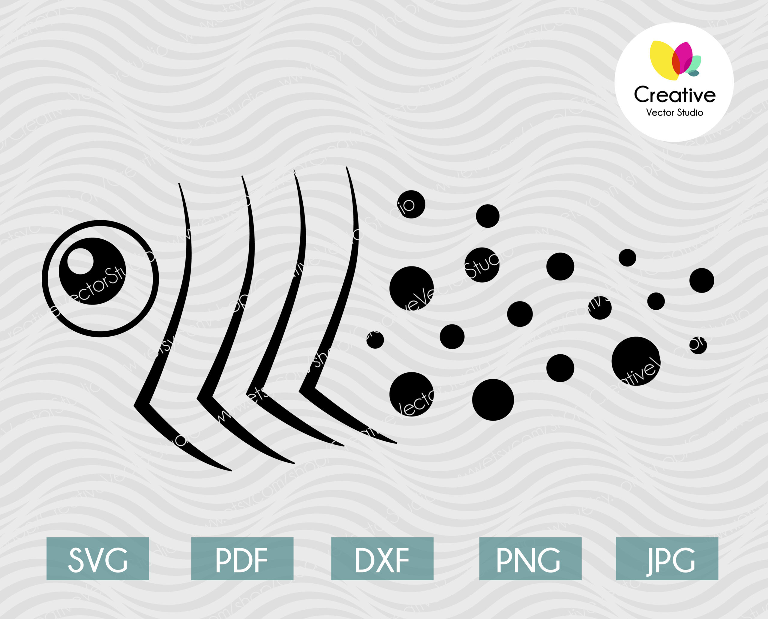 Fishing Lure Svg 21 Cut File Image Creative Vector Studio