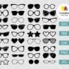 Sunglasses, Sun Glass, Sun Glasses SVG Graphic by Cuts and Prints Co ·  Creative Fabrica