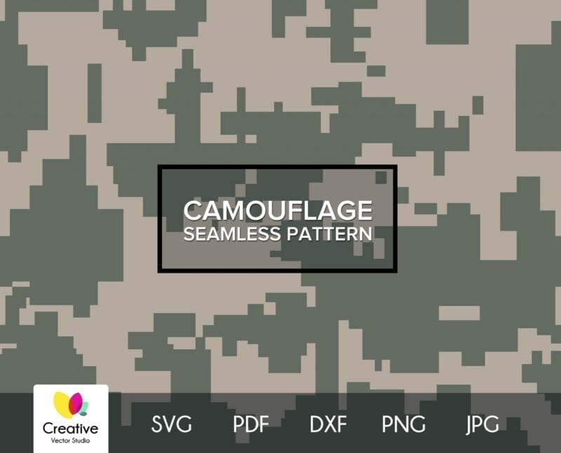 AcuPat Camouflage SVG Seamless Pattern