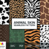 Download Animal Skin Seamless Pattern Svg Bundle Creative Vector Studio