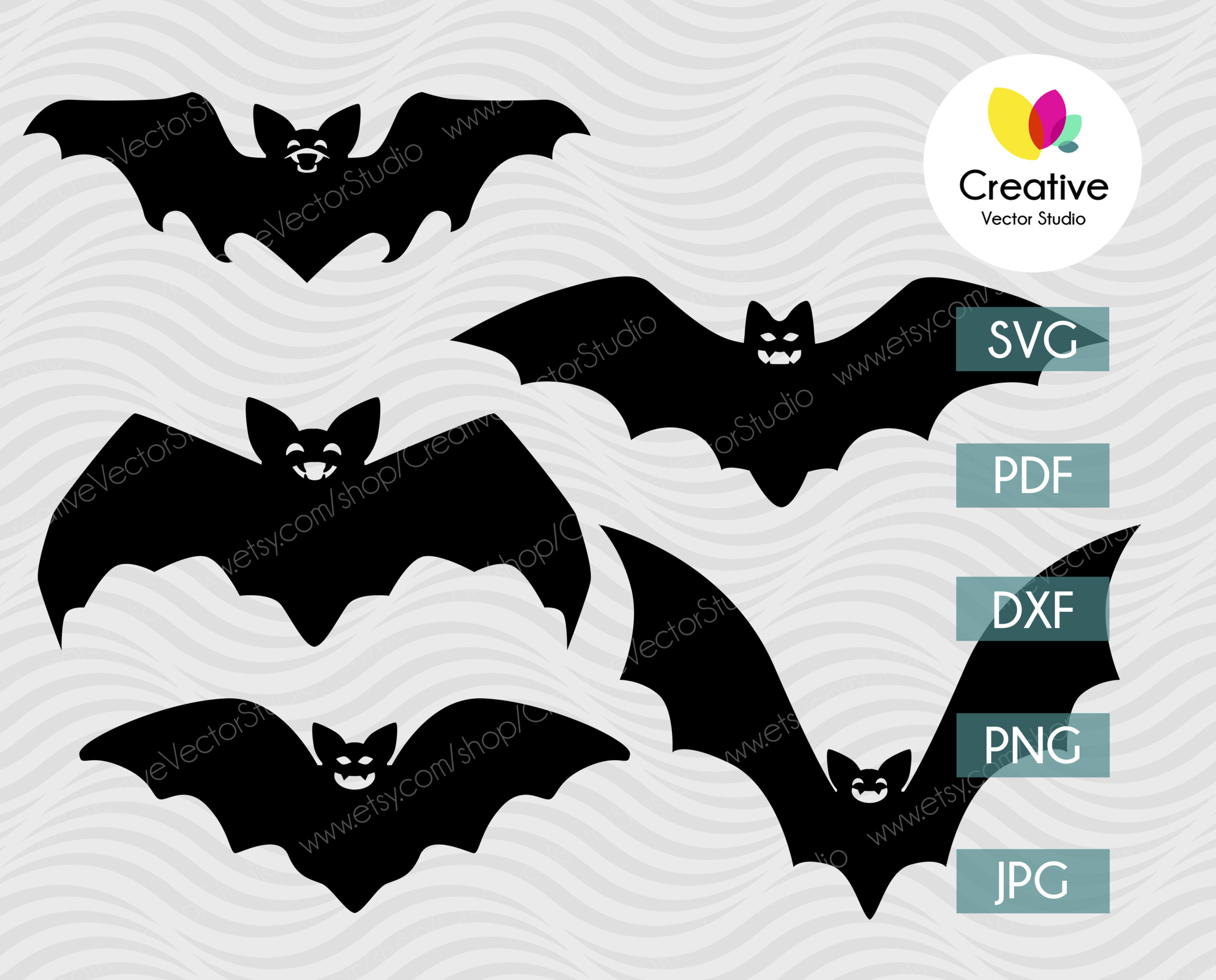 Halloween Bat SVG Bundle - Creative Vector Studio