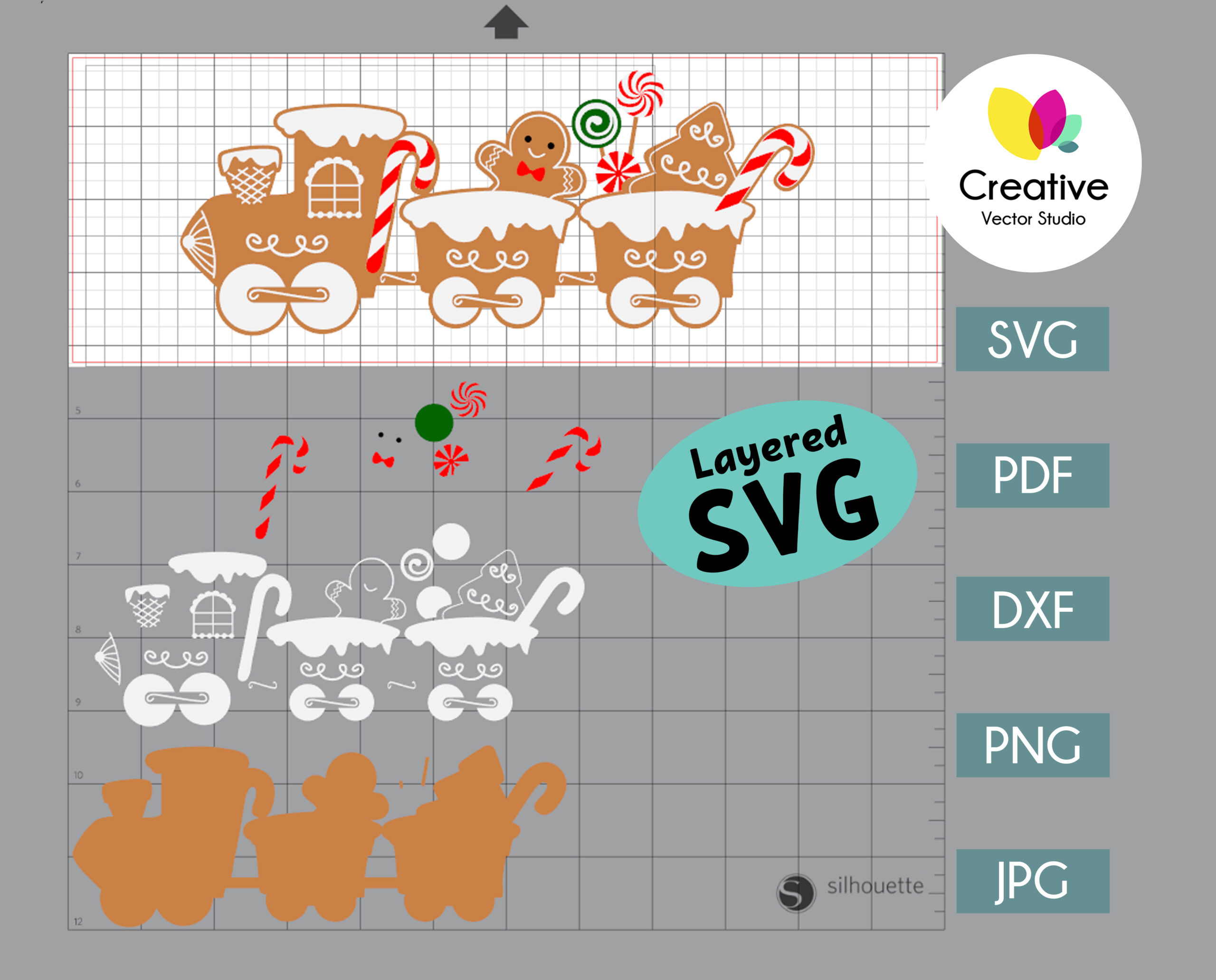 Download Christmas Cookie Svg Bundle Creative Vector Studio