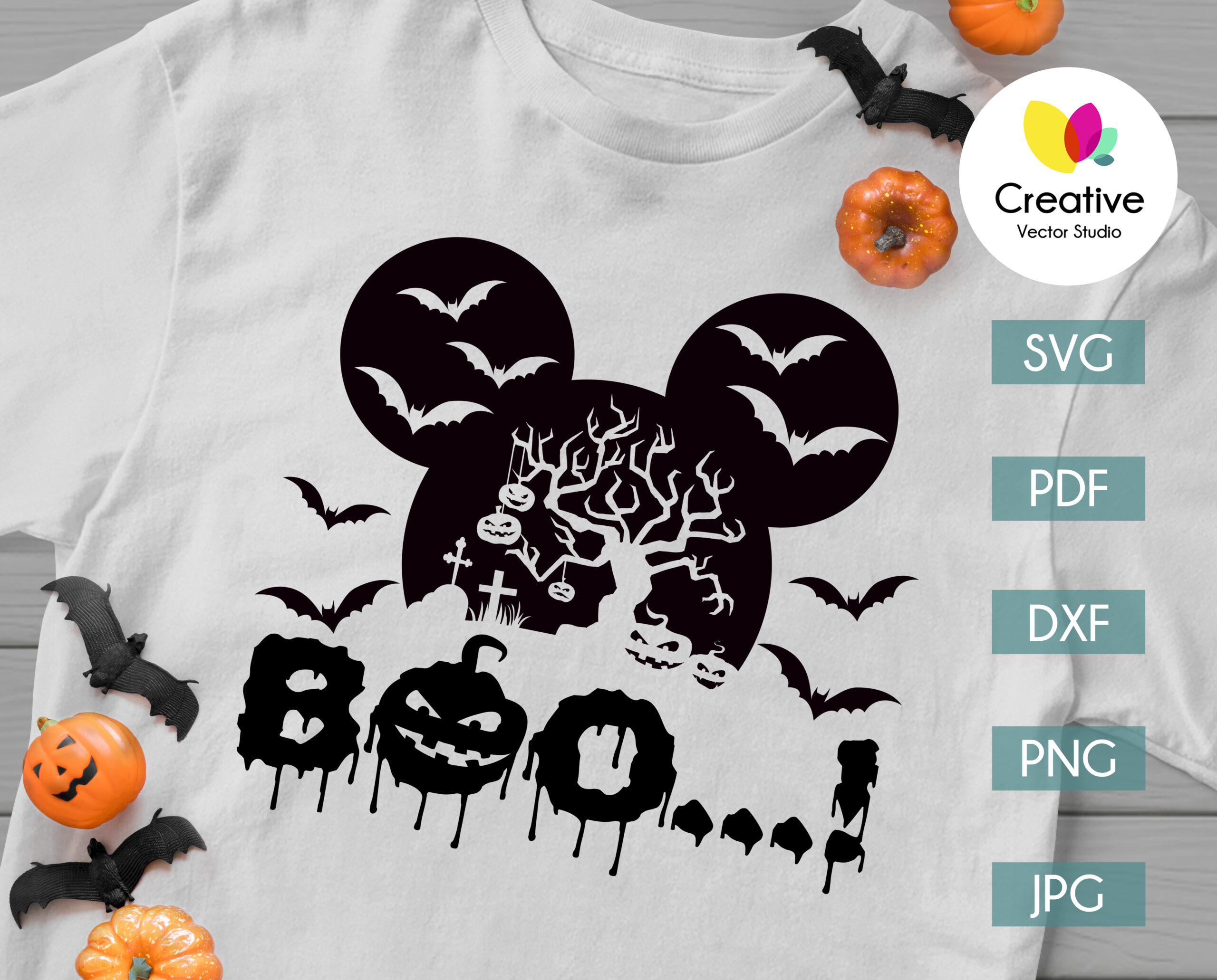 Download Disney Halloween svg, Mickey Head Bats svg, Candy Please ...