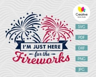 Im just here for the fireworks svg