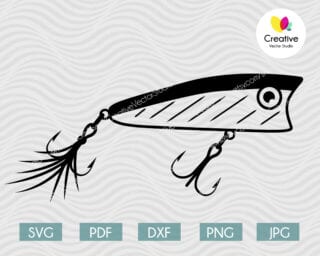 fishing lure svg #9