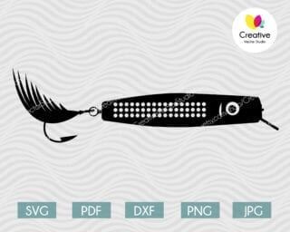 fishing lure svg #10