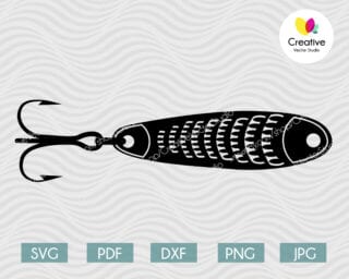 fishing lure svg #7