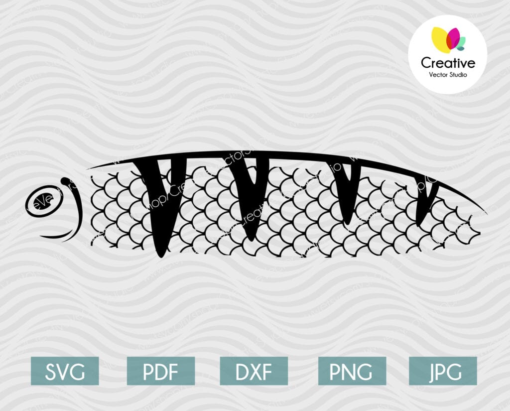 Free Free Fishing Lure Scales Svg 821 SVG PNG EPS DXF File