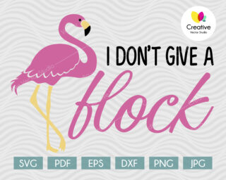 I don;t give a flock svg