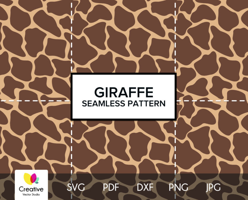 SVG Giraffe Skin Pattern