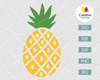 Download Pineapple Creativevectorstudio SVG Cut Files