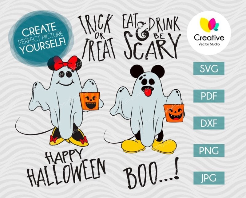 halloween mouse svg