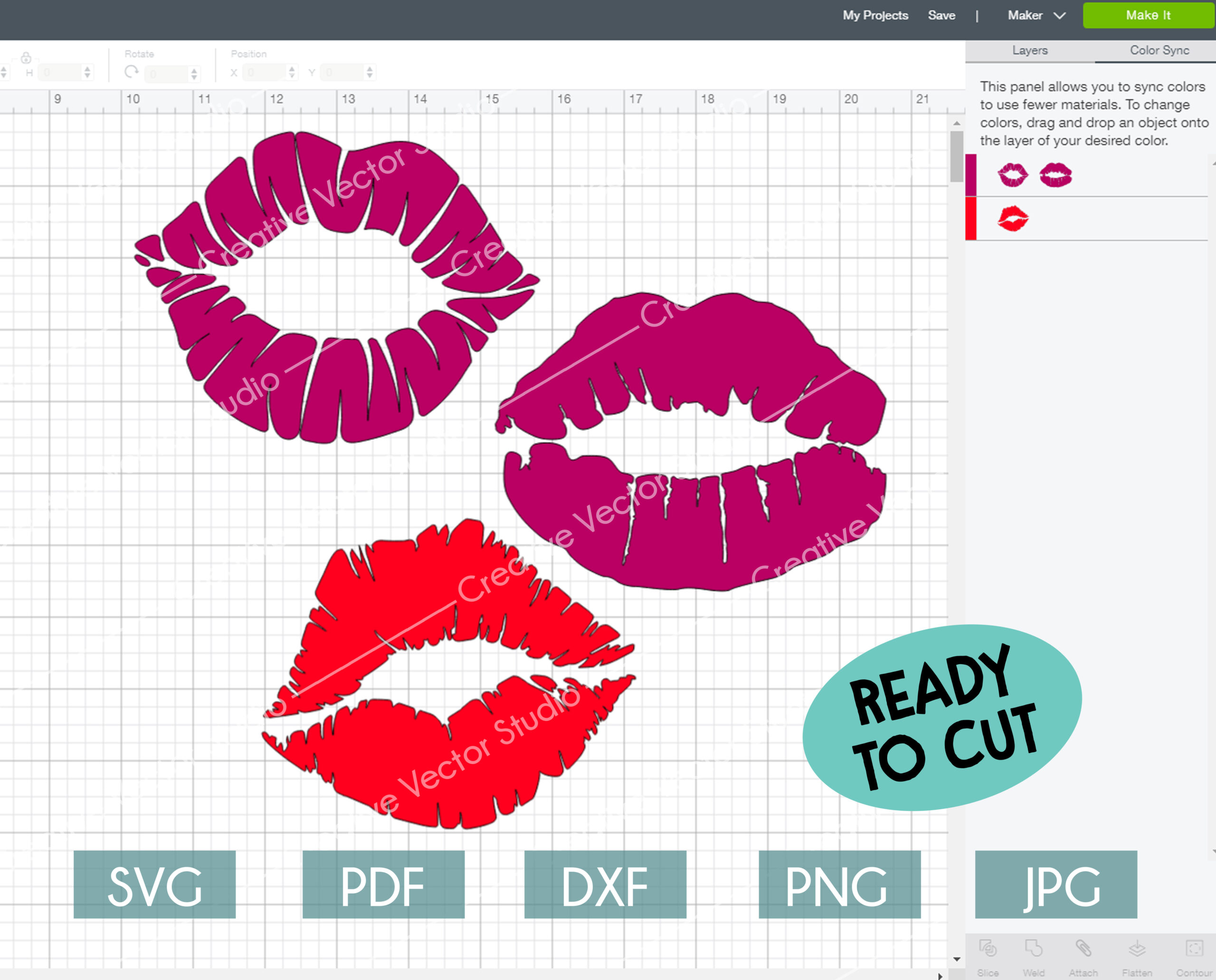 Lips Bundle Graphic by Design SVG · Creative Fabrica