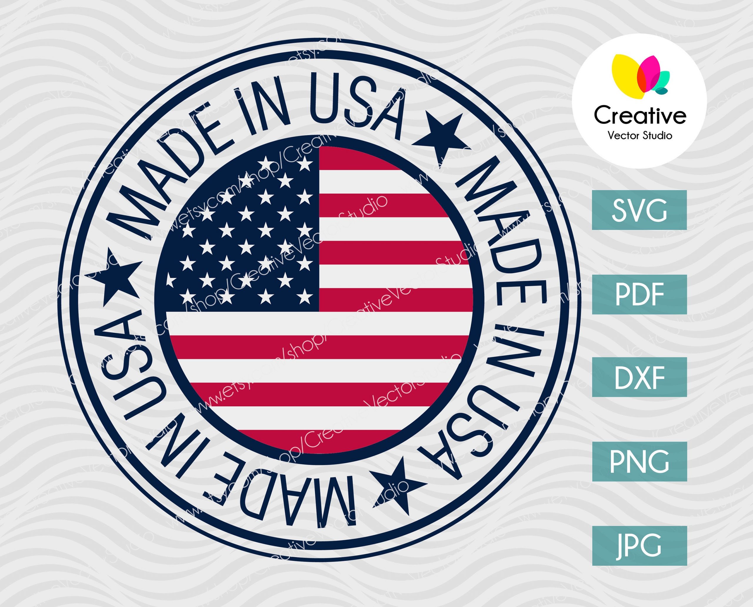 Download Made In Usa Svg Cut File Image Creative Vector Studio