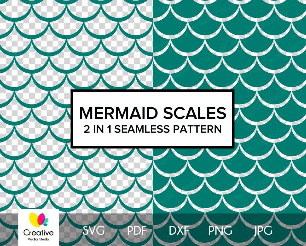 Free Free 67 Pattern Mermaid Scales Svg SVG PNG EPS DXF File
