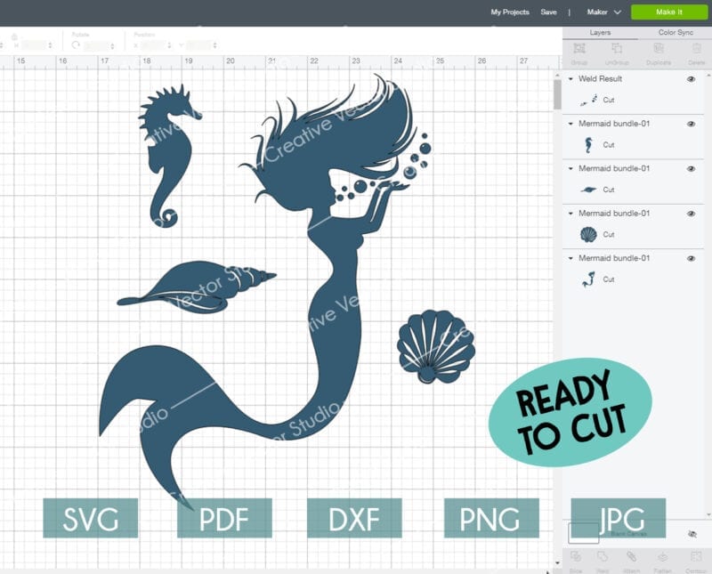 Free Free 157 Export Mermaid As Svg SVG PNG EPS DXF File