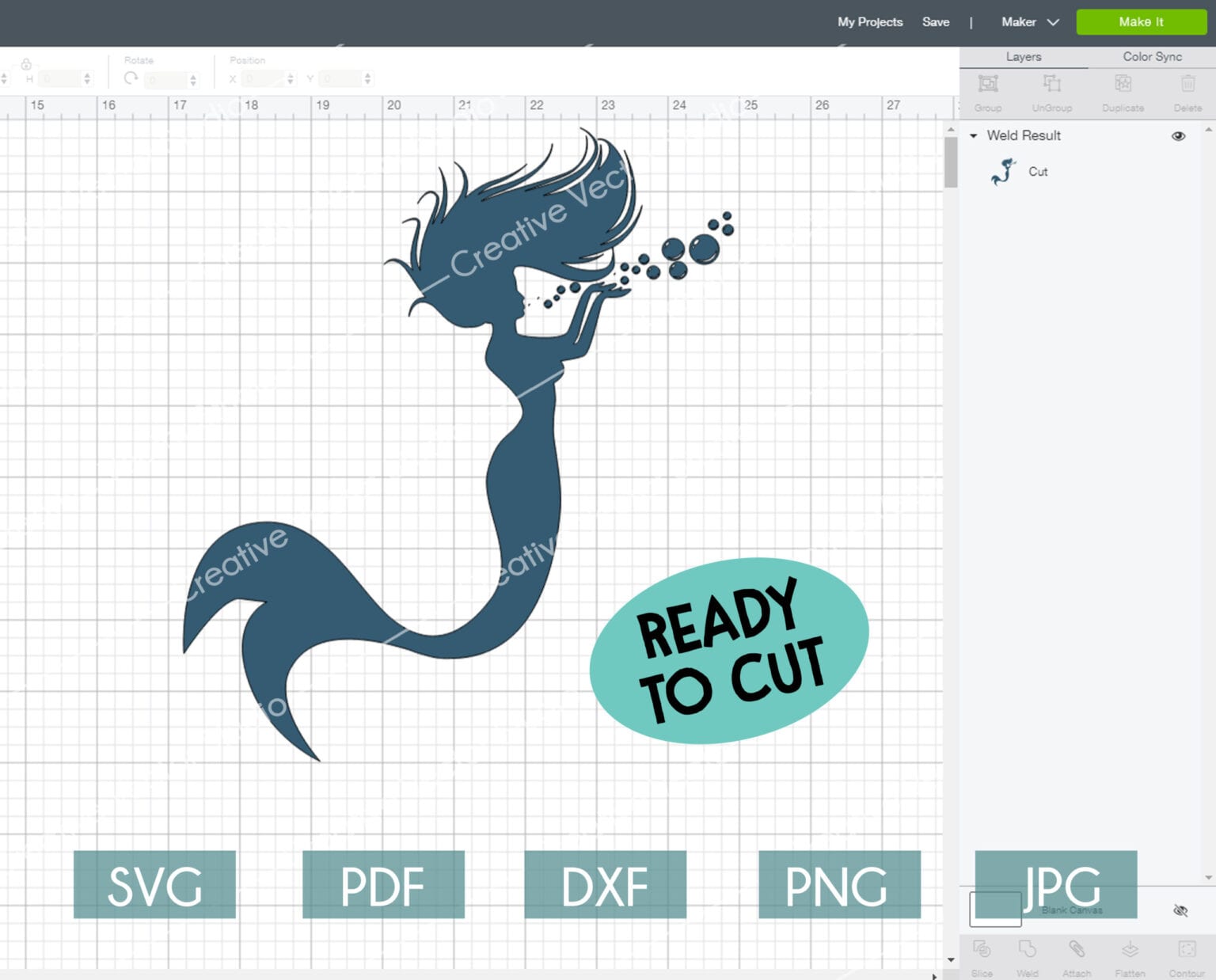 Free Free 101 Mermaid Water Svg SVG PNG EPS DXF File