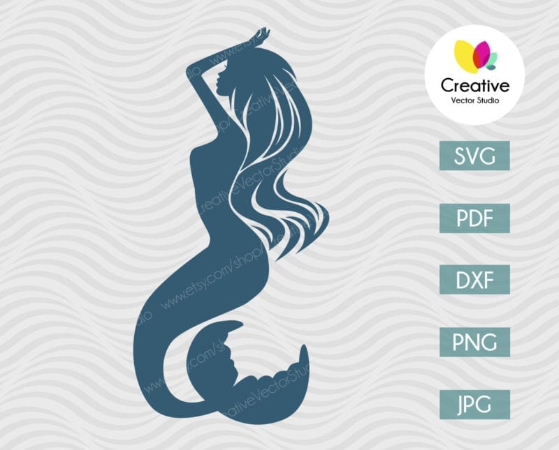 Mermaid SVG #6