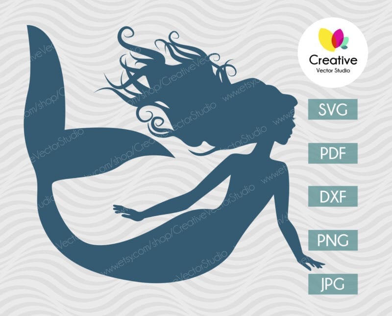 Mermaid SVG #5