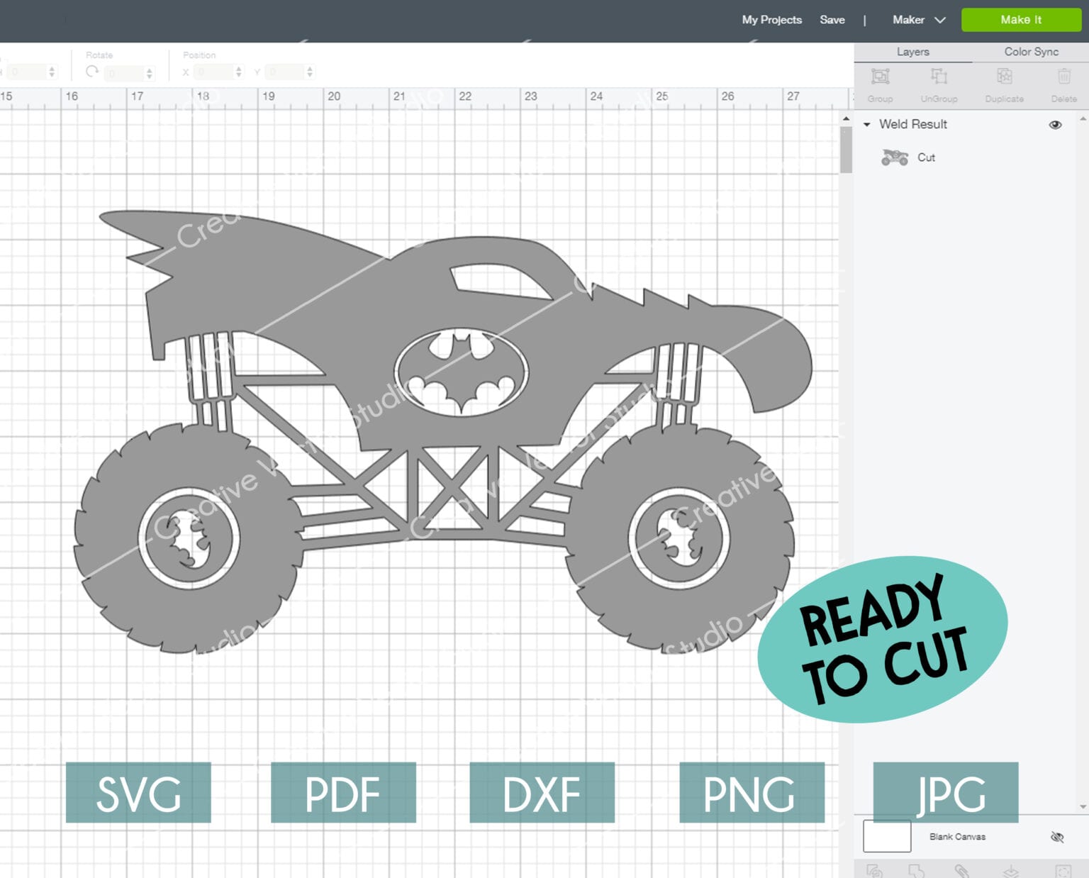 Download Monster Truck SVG, Monster Truck Silhouette, Monster Jam ...