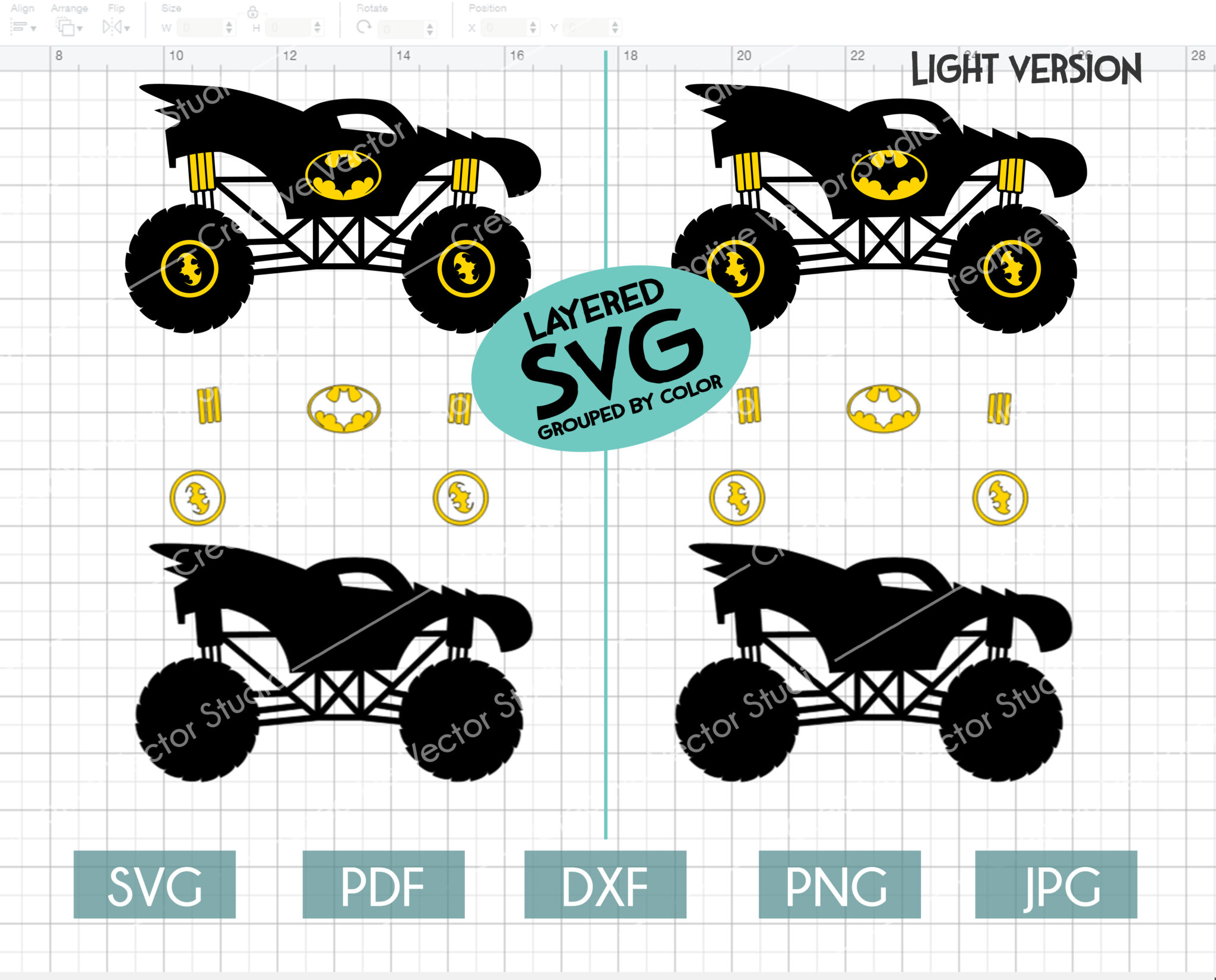 Download Monster Truck SVG, Big Truck svg, Monster Jam svg, Crazy Animal Monster Truck svg clip art ...