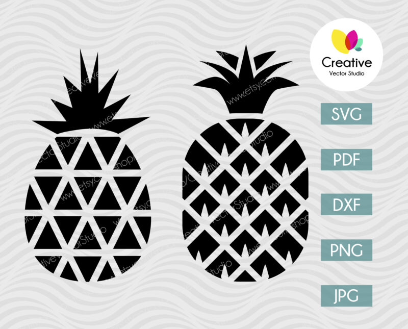 Pineapple svg bundle