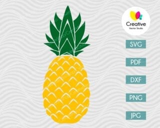 Pineapple SVG #4