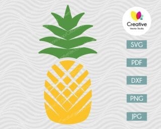 Pineapple SVG #9