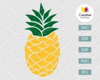 Pineapple SVG #8