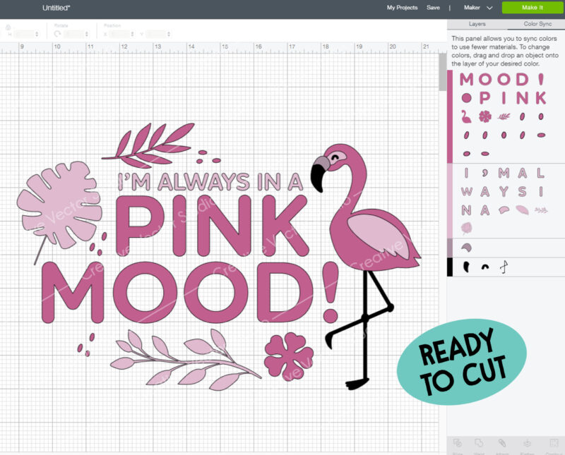 Flamingo SVG cut files