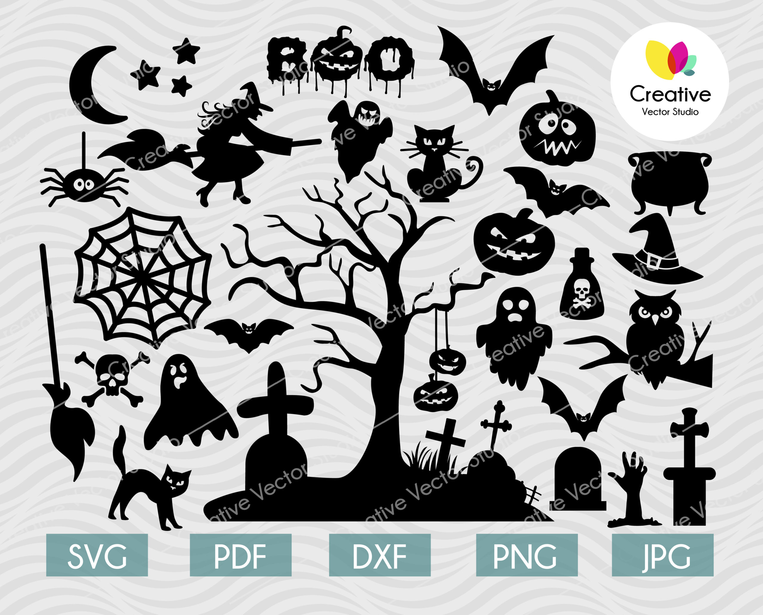 Halloween SVG Bundle Creative Vector Studio