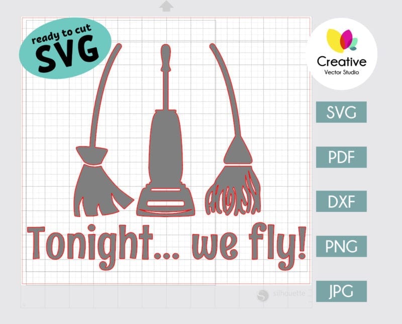 Tonight We Fly SVG