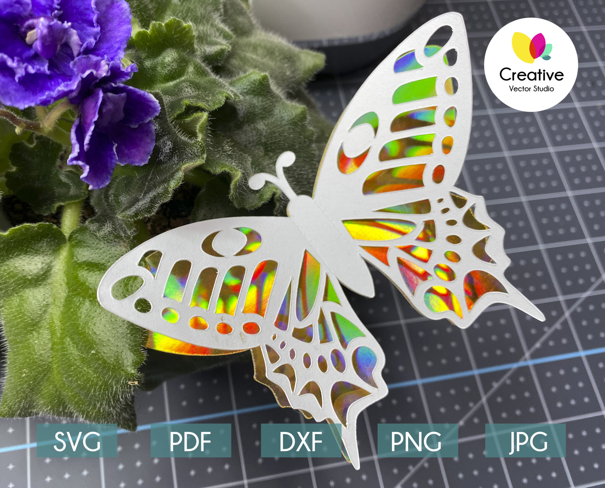 Download 3D Butterfly cutting template 2, Butterfly SVG, 3D Butterfly svg, Printable Butterfly, Butterfly ...