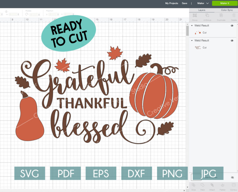 Thanksgiving_grateful_thankful_blessed_ready to cut_svg_cricut