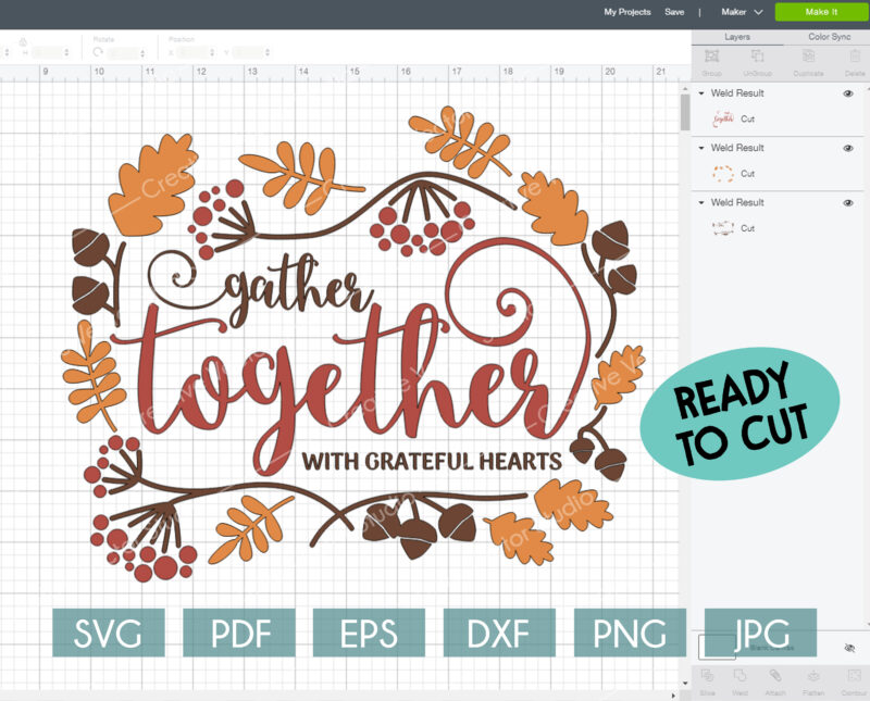 Thanksgiving_grateful_together_ready to cut_svg_cricut