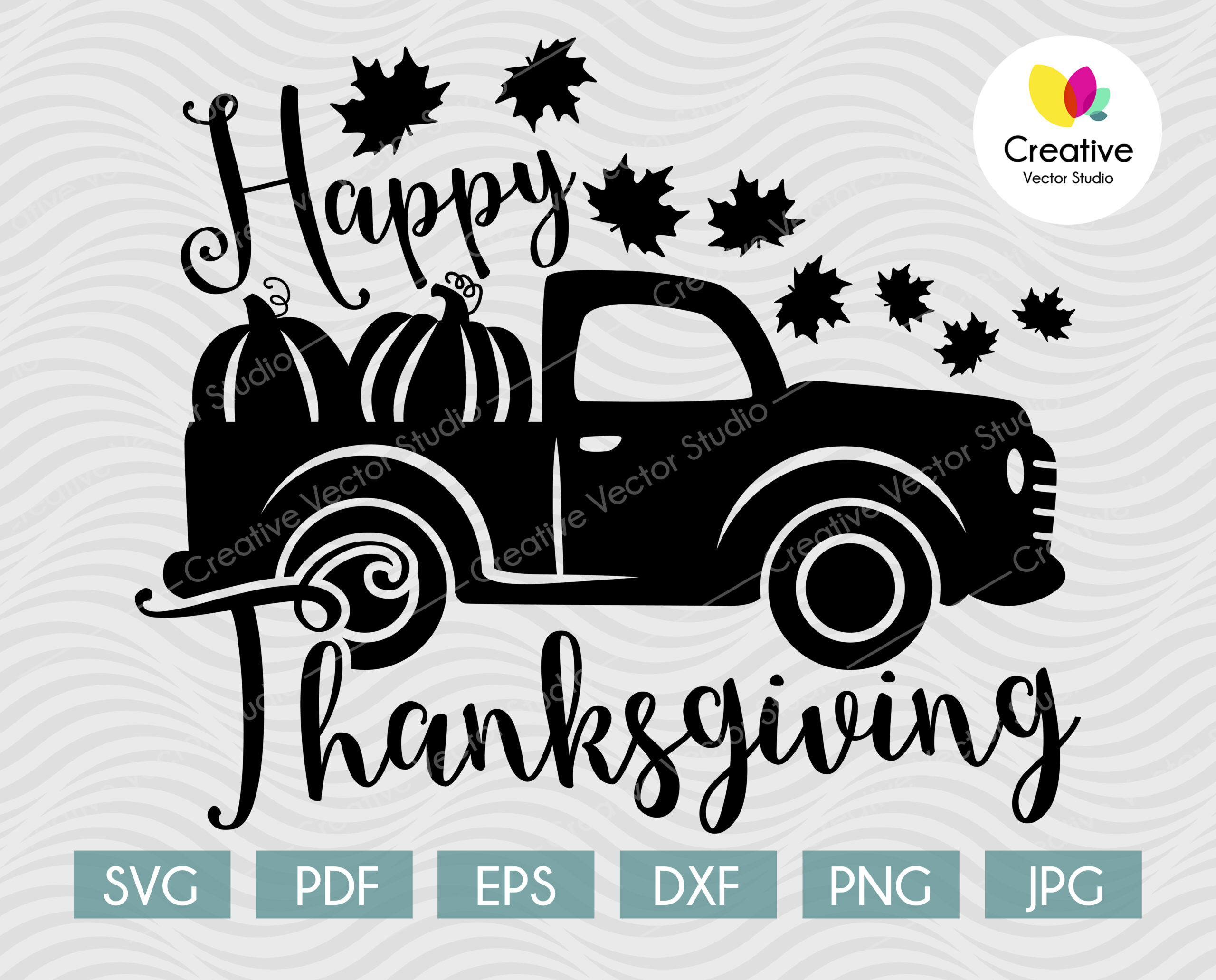 vintage thanksgiving clip art black and white