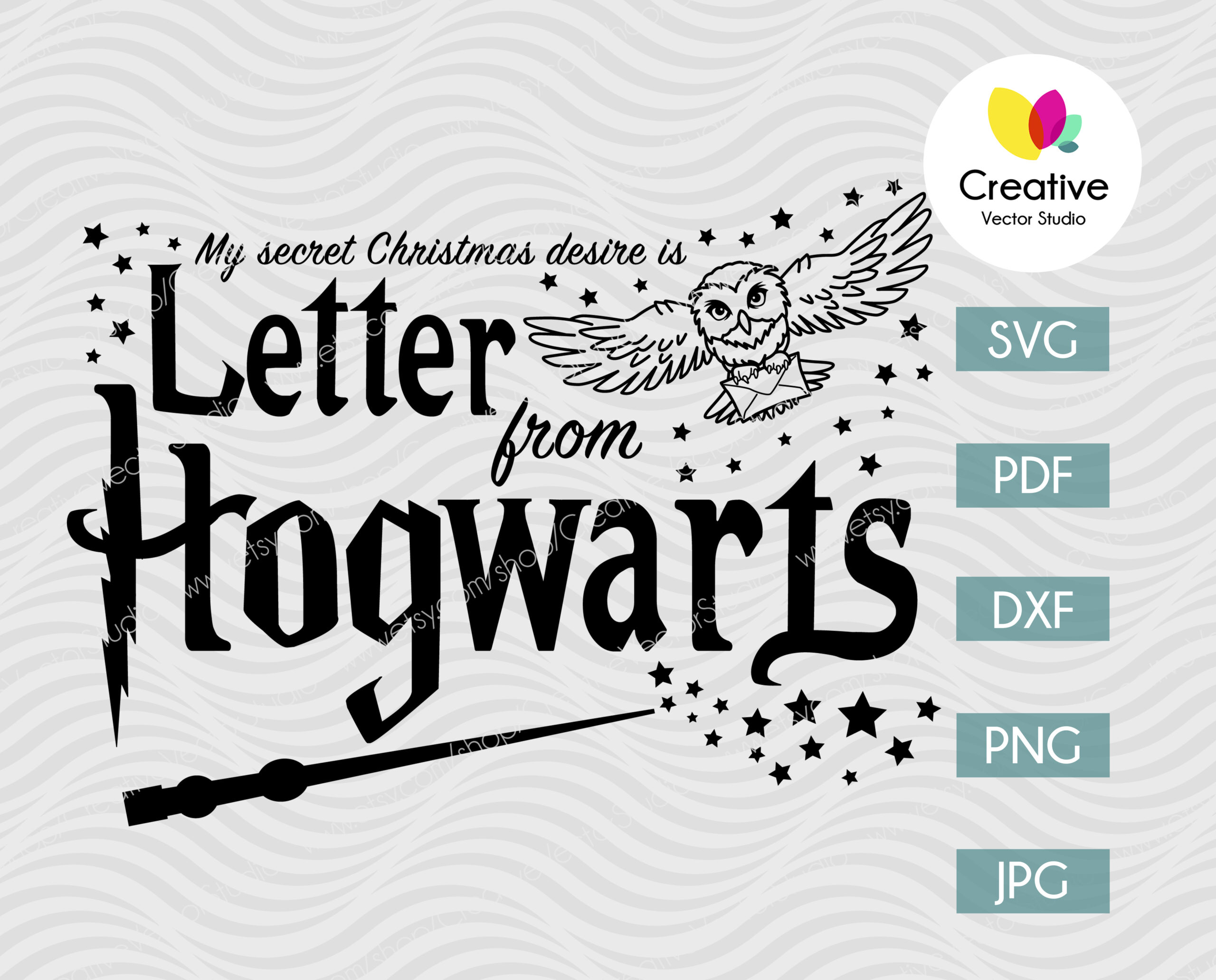 Download Letter from Hogwarts svg, Harry Christmas svg, Potter Owl ...