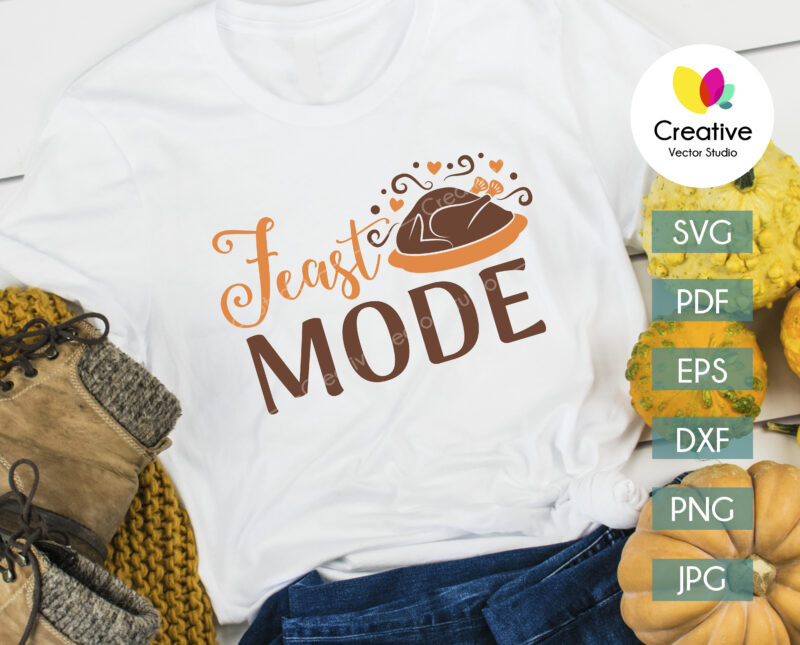 thanksgiving_t-shirt_design_feast_mode