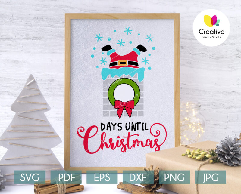 ays Until Christmas SVG ready to cut