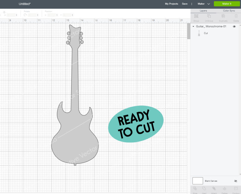 Guitar SVG cut files