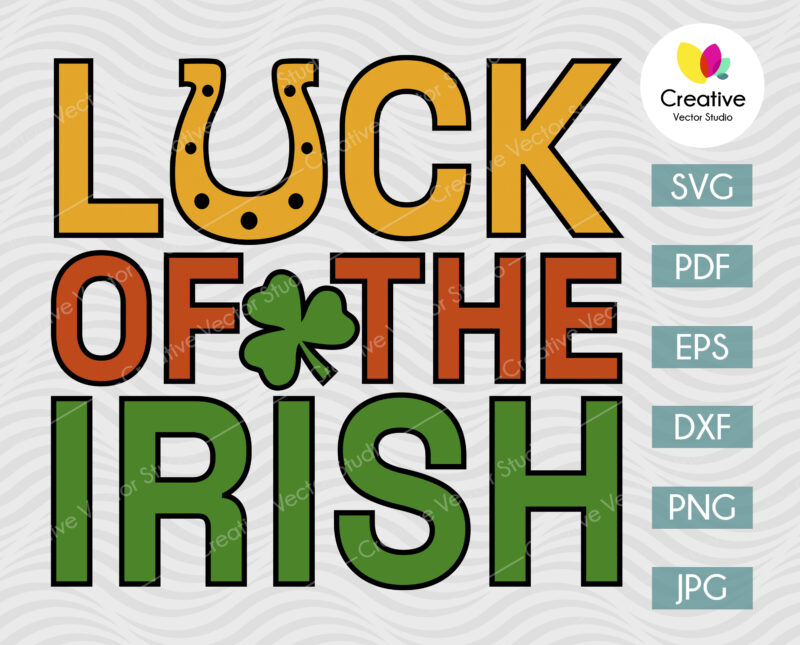 Luck of the Irish SVG