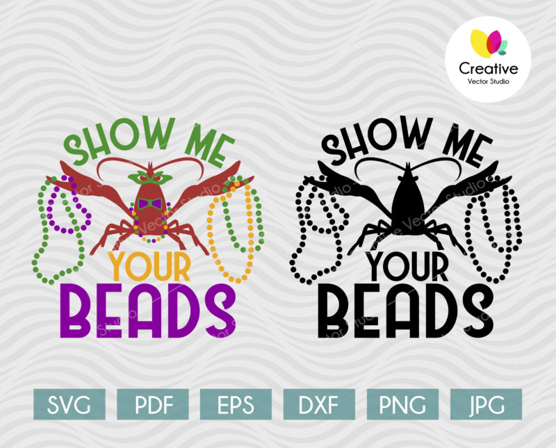 Show Me Your Beads SVG